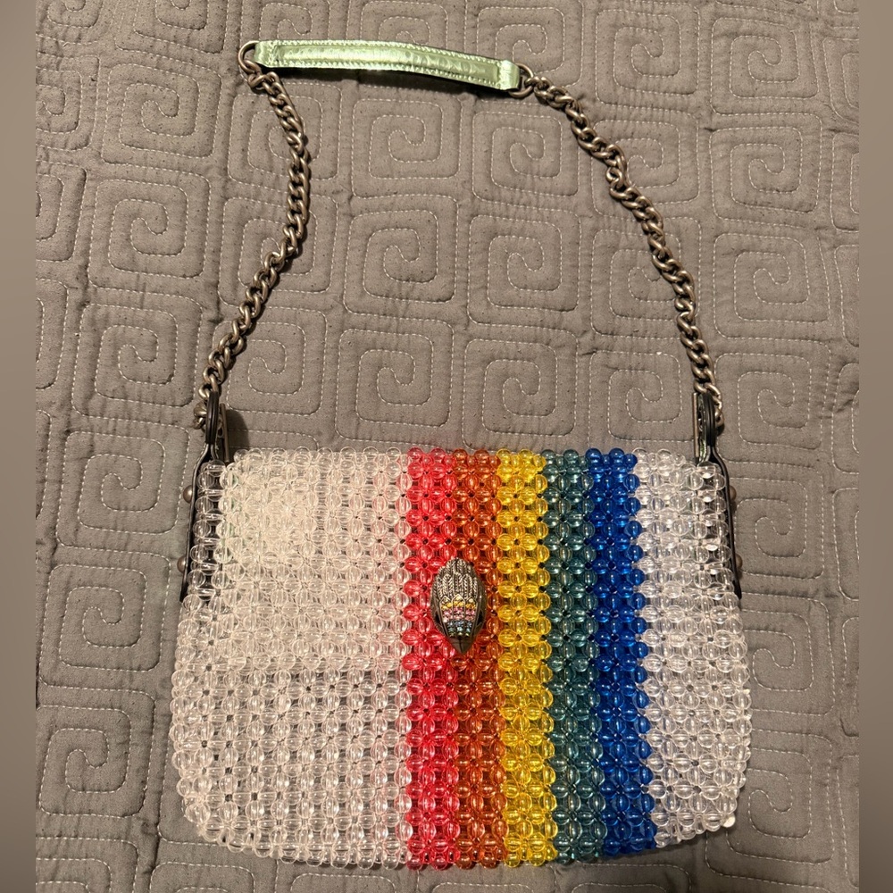 Karl Lagerfeld Colorful Beaded Shoulder Bag